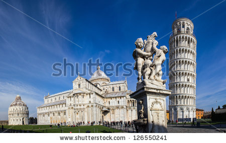 stock-photo-pisa-place-of-miracles-the-leaning-tower-and-the-cathedral-baptistery-126550241